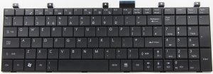 Клавиатура для ноутбука MSI CR600, CX600, чёрная, RU