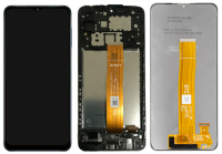 Дисплей Samsung A12 (A125F) Черный  (Оригинал)