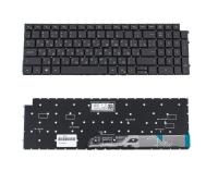 Клавиатура для ноутбука Dell Vostro 3510 чёрная, с подсветкой, RU (MZ)