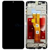Дисплей Samsung Galaxy A07 A075 Черный, (Оригинал) в раме