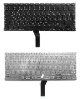 Клавиатура для ноутбука Apple Macbook Air 13" A1369 A1466 Black, Backlite, Big Enter, RU (MZ3)