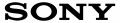 Завесы петли Sony Завесы петли Sony