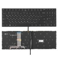 Клавиатура для ноутбука Lenovo Legion Y540-15IRH, Y540-17IRH, черная, с белой подсветкой, RU (MZ2)