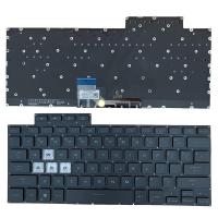 Клавиатура для ноутбука ASUS TUF Gaming Dash F15 FX516 чёрная, с подсветкой, RU (MZ2)