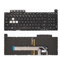 Клавиатура для ноутбука ASUS TUF Gaming FX506 FA506 чёрная, с RGB-подсветкой, RU (MZ2)