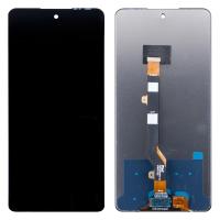 LCD дисплей для Tecno Spark 10 Pro с тачскрином (черный) Оригинал